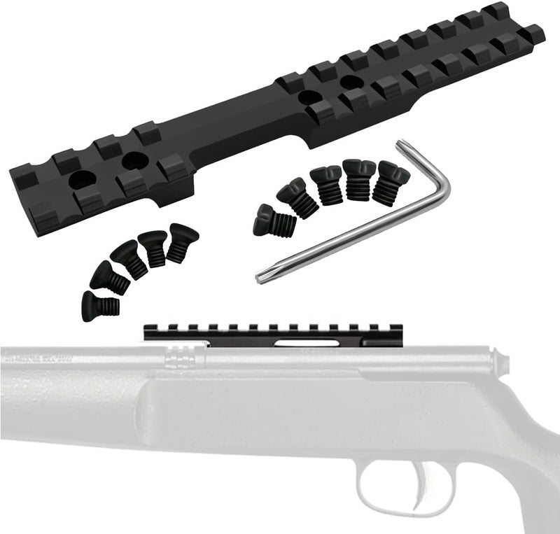 Gotical Store Picatinny Rail Mount for Savage Rascal Rifles with Ejection Port Cut-Out - Image 1